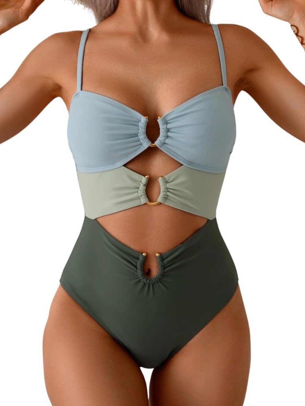 NWT (L) Eomenie One Piece Swimsuit